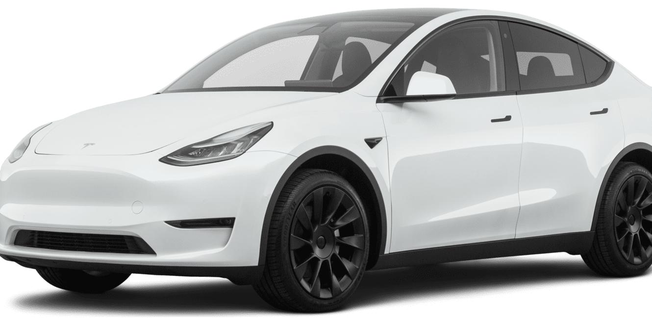 TESLA MODEL Y 2020 5YJYGDEE5LF029722 image